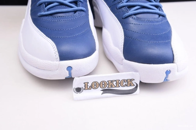 Reps TB 130690-404 Air Jordan 12 Stone Blue Retro 0718